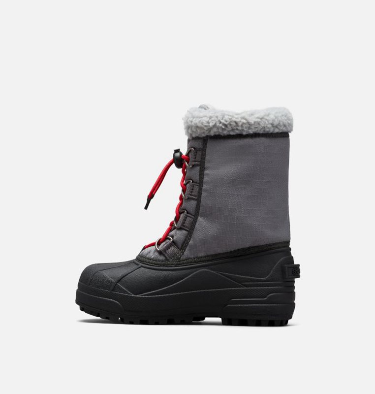 Kids Snow Boots Grey/Black - Sorel Youth Cumberland™ - 957206-OKL